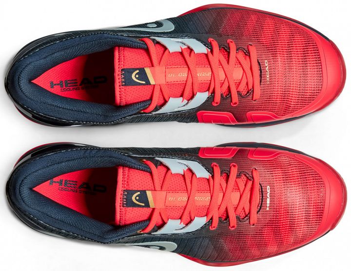 Head Sprint Pro 3.0 Indoor Neon Red / Midnight Navy